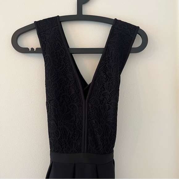 Black womens XS evening dress new with tags perfect condition - Picture 6 of 6